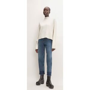 NWT EVERLANE The Way-High Jean Abyss Low Stretch Straight Leg Size 29R